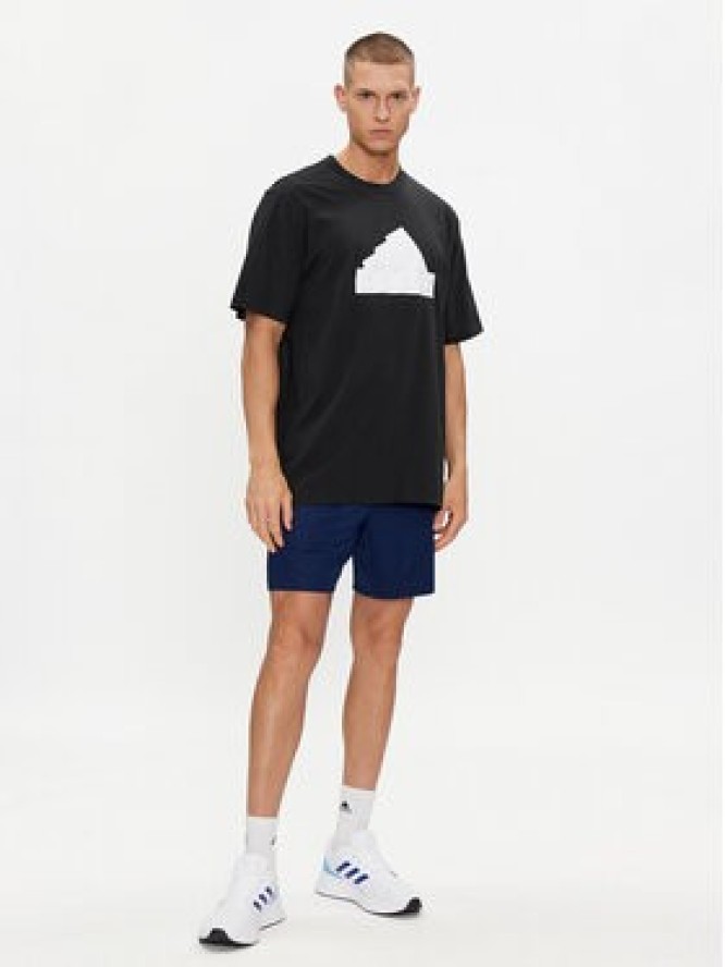 adidas T-Shirt IN1622 Czarny Loose Fit