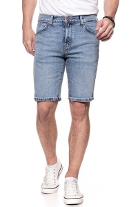 SPODENKI MĘSKIE WRANGLER DENIM SHORT LIGHT MARBLE W14CRE19J