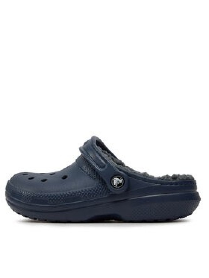 Crocs Klapki Classic Lined Clog 203591 Granatowy