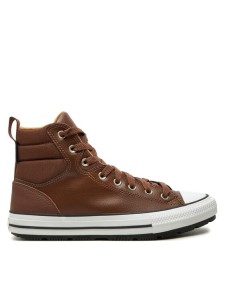 Converse Trampki Chuck Taylor All Star Berkshire Boot Water-Repellent A08562C Brązowy