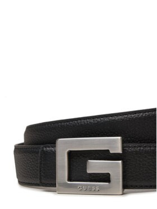 Guess Pasek Męski BMGQBO P4230 Czarny