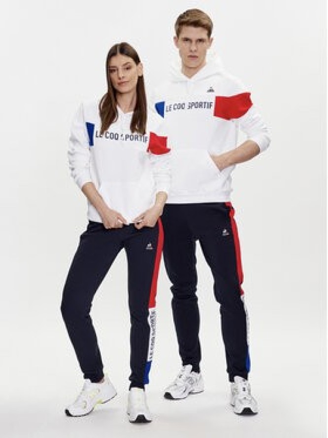 Le Coq Sportif Bluza Unisex 2310015 Biały Regular Fit