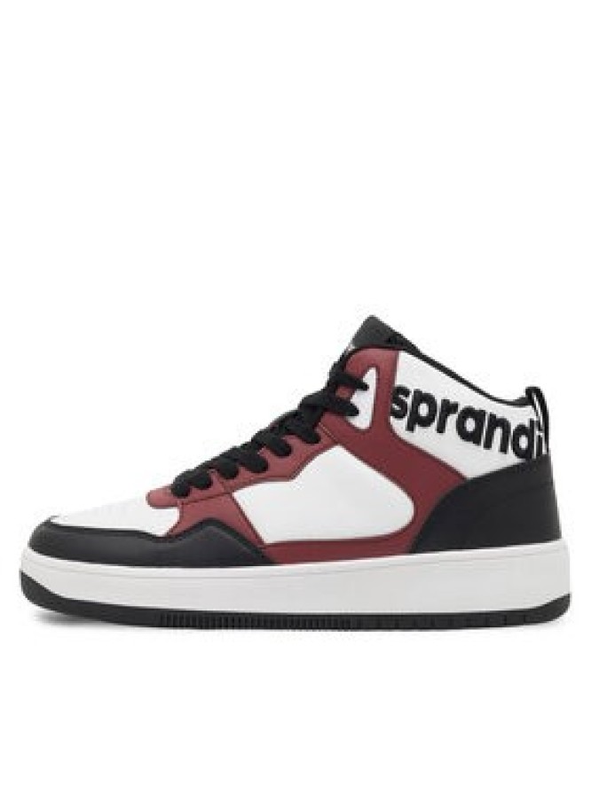 Sprandi Sneakersy HEAT MID MPRS-2022M03108-2 Bordowy