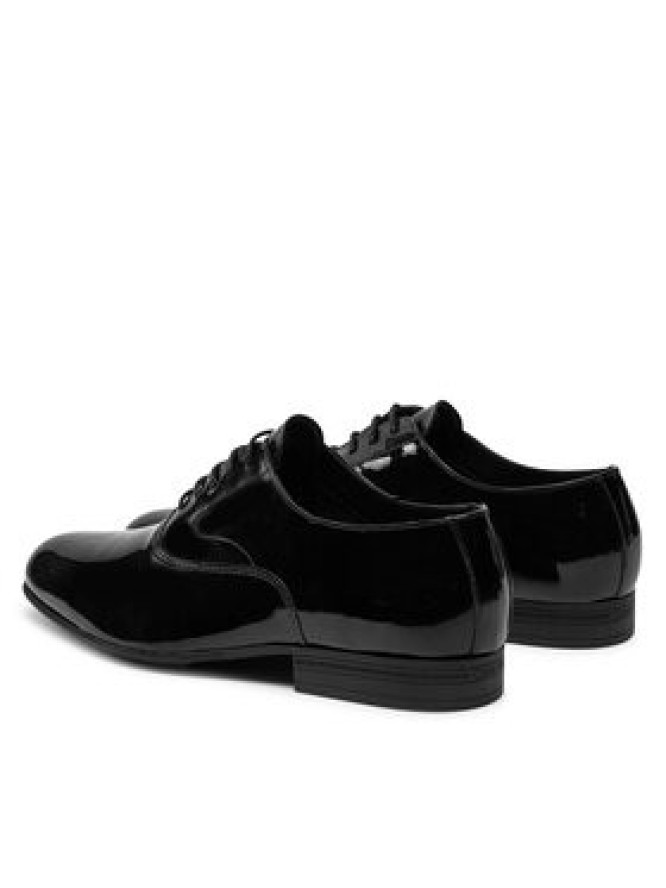 Calvin Klein Półbuty Oxford Pat HM0HM01600 Czarny