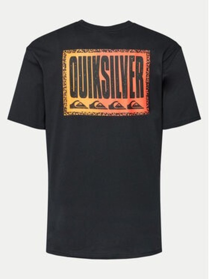 Quiksilver T-Shirt Long Fade EQYZT07670 Czarny Regular Fit