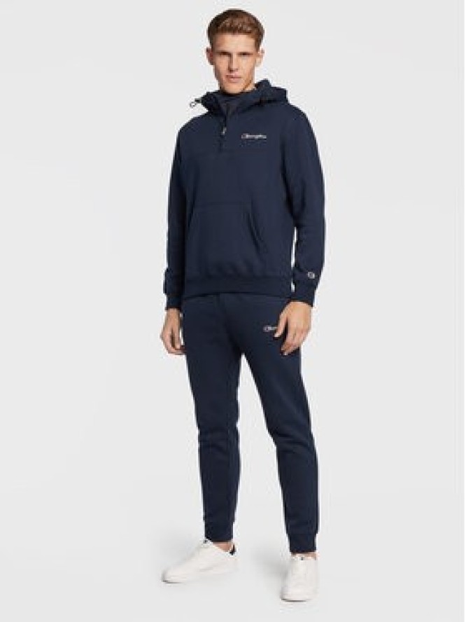 Champion Bluza Half-Zip Heavy 217866 Granatowy Regular Fit