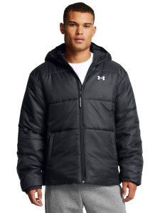 Kurtka puchowa z wypełnieniem syntetycznym męska Under Armour Lw Insulated Jacket - czarna