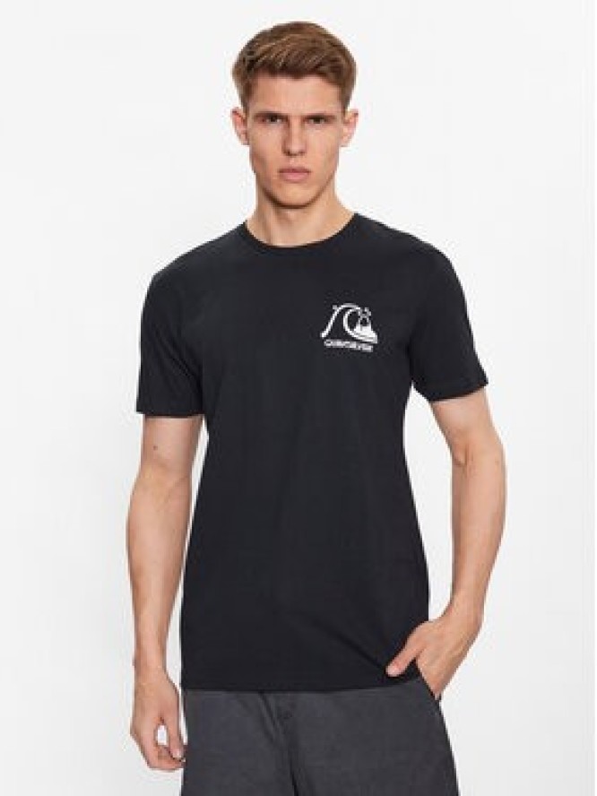 Quiksilver T-Shirt The Original EQYZT07239 Czarny Regular Fit