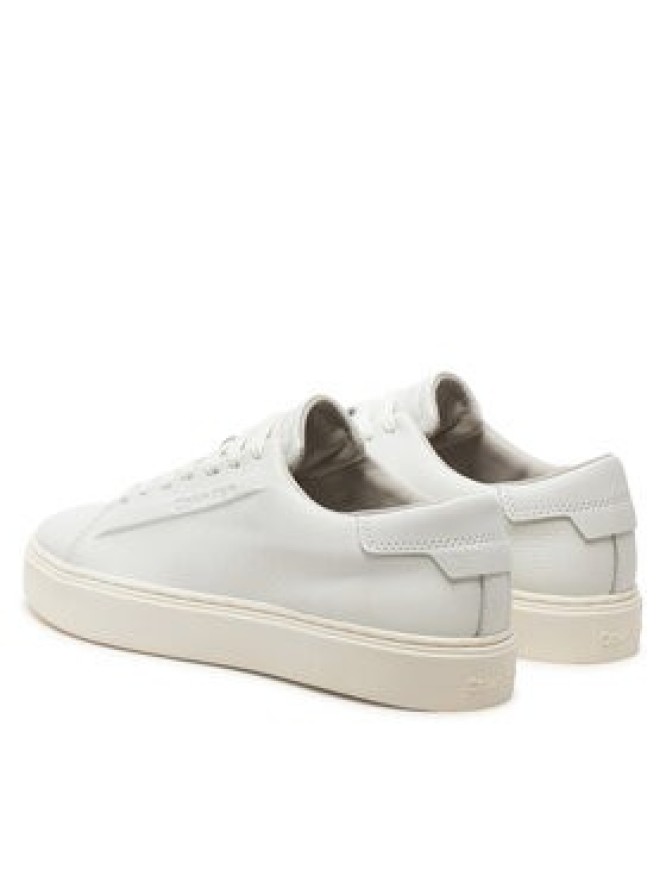 Calvin Klein Sneakersy Low Top Lace Up Lth HM0HM01516 Biały