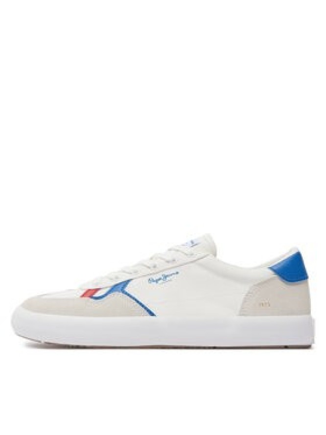 Pepe Jeans Sneakersy Travis Brit M PMS31038 Biały