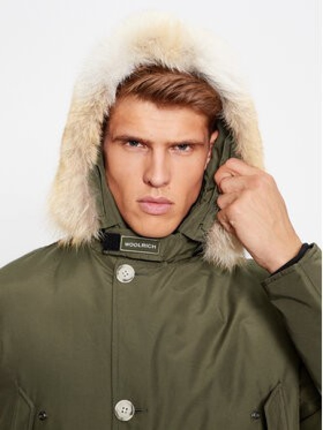 Woolrich Kurtka zimowa Arctic CFWOOU0482MRUT0001 Zielony Regular Fit