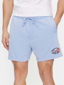 Tommy Jeans Szorty sportowe Tjm Arch Graphic Beach Short Ext DM0DM19167 Niebieski Regular Fit