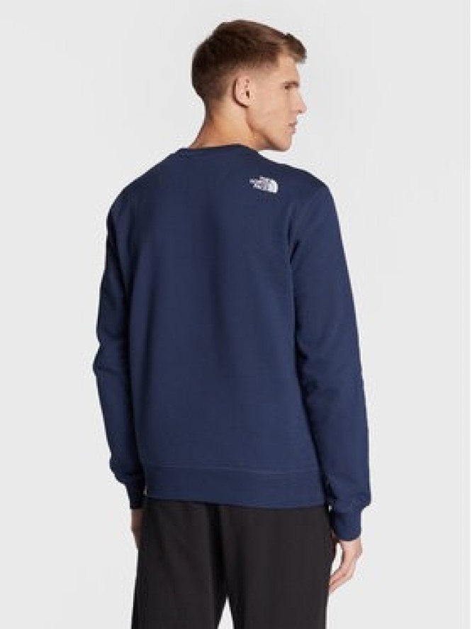 The North Face Bluza Drew Peak NF0A4SVR Granatowy Regular Fit