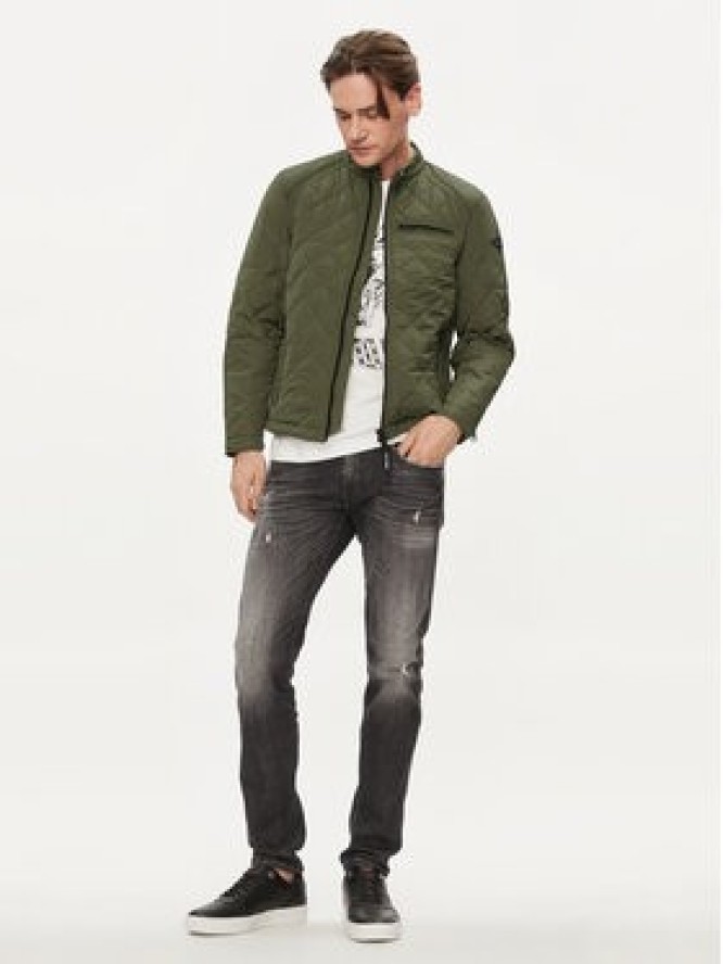 Replay Kurtka przejściowa M8000.000.84442 Khaki Regular Fit