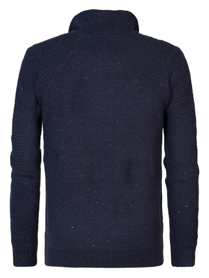 Petrol Industries Sweter w kolorze granatowym rozmiar: 3XL