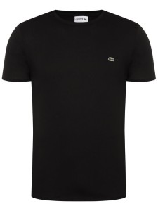 Lacoste T-Shirt TH6709 Czarny Regular Fit