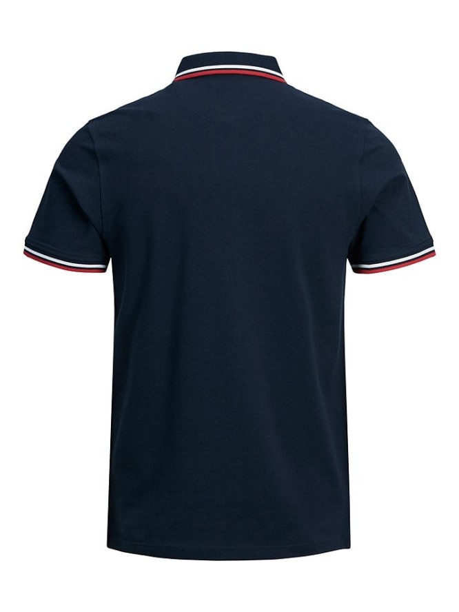 Jack & Jones Koszulka polo w kolorze granatowym rozmiar: S