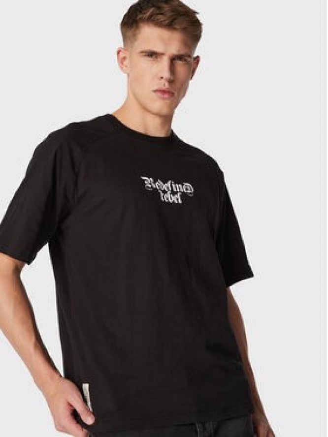 Redefined Rebel T-Shirt Marcel 211158 Czarny Regular Fit