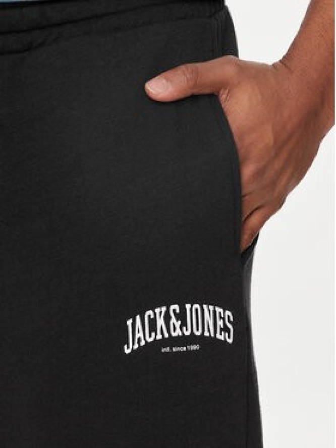 Jack&Jones Szorty sportowe Josh 12248833 Czarny Comfort Fit