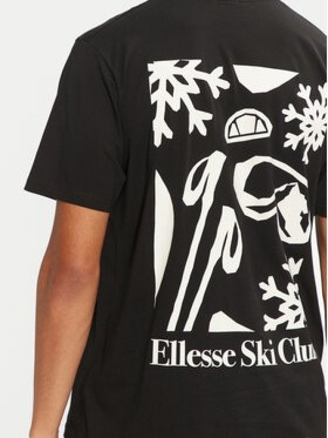 Ellesse T-Shirt Skisetta Tee SHX20961 Czarny Regular Fit