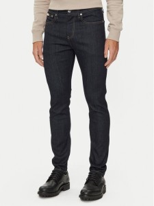 Calvin Klein Jeans Jeansy J30J326078 Granatowy Skinny Fit