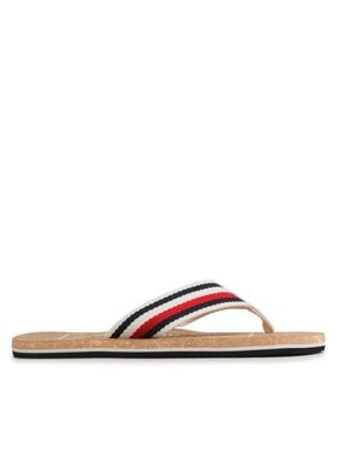 Tommy Hilfiger Japonki Cork Beach Sandal FM0FM04475 Beżowy