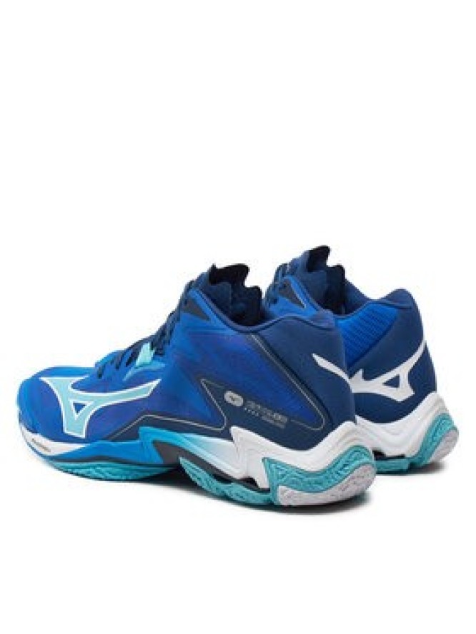 Mizuno Buty halowe Wave Lightining Z8 Mid V1GA2405 Niebieski