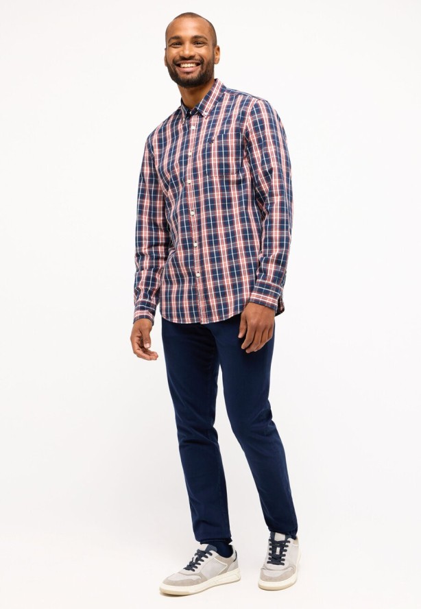 Męska Koszula MUSTANG Chester Multi Check Bunt 1014760 12544