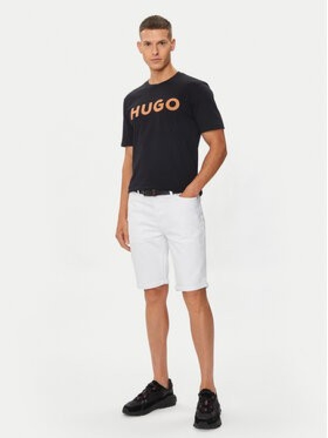 Hugo T-Shirt Dulivio 50513309 Czarny Regular Fit