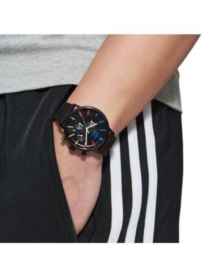 adidas Originals Zegarek Code One Chrono Watch AOSY23021 Czarny