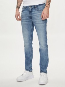 Hugo Jeansy 50511410 Niebieski Extra Slim Fit