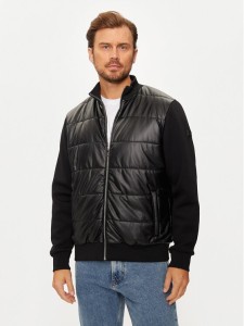 KARL LAGERFELD Kurtka bomber 505065 544565 Czarny Regular Fit