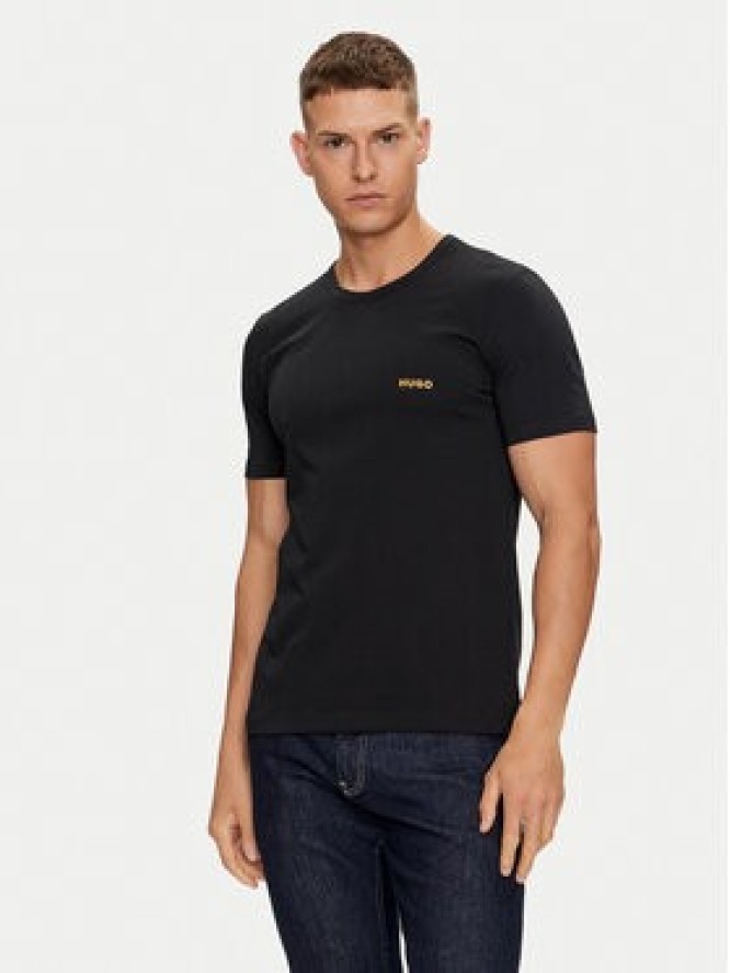 Hugo Komplet 3 t-shirtów 50480088 Czarny Regular Fit