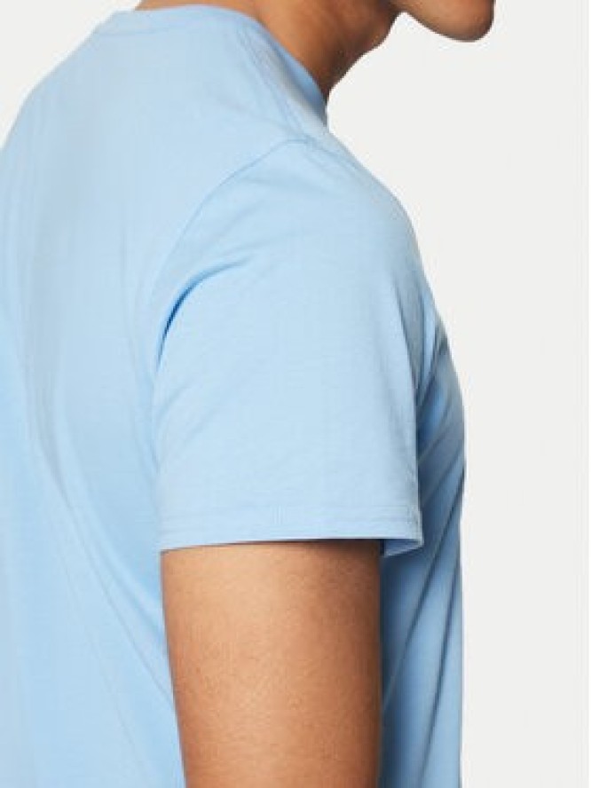 Tommy Jeans T-Shirt DM0DM04411 Niebieski Slim Fit