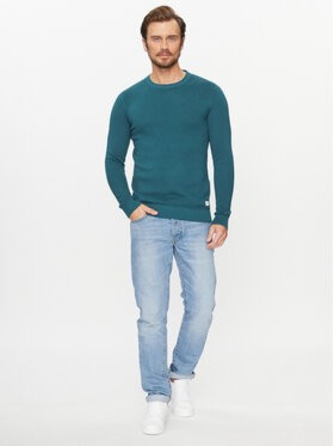 Jack&Jones Sweter 12212816 Niebieski Regular Fit