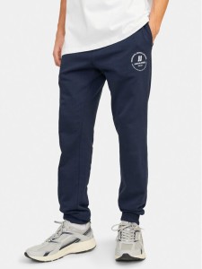 Jack&Jones Spodnie dresowe Gordon 12249904 Granatowy Regular Fit