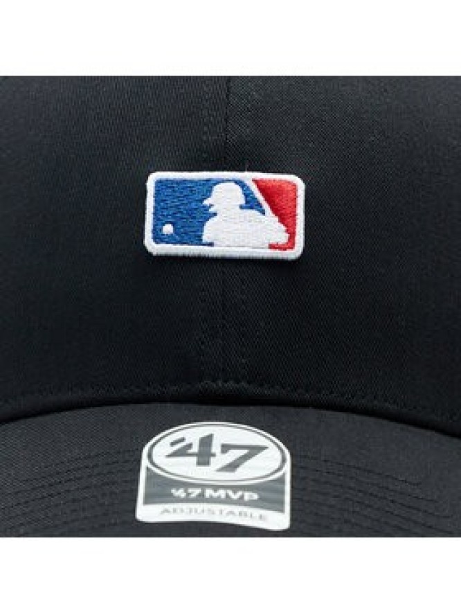 47 Brand Czapka z daszkiem MLB Batter Man Logo Base Runner Mesh '47 MVP MLB-BRNMS01CTP-BK Czarny