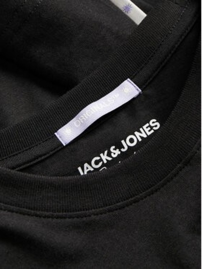 Jack&Jones T-Shirt Jormarbella 12255569 Czarny Relaxed Fit