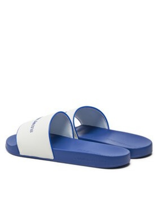 Calvin Klein Jeans Klapki Slide Institutional YM0YM01019 Biały