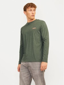 Jack&Jones Longsleeve Alvis 12259735 Zielony Standard Fit