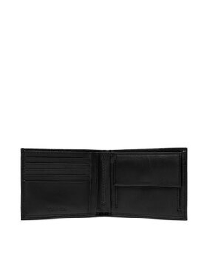 Calvin Klein Duży Portfel Męski Warmth Bifold 5Cc W/ Coin L K50K507896 Czarny