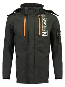 Geographical Norway Kurtka softshellowa "Tyreek" w kolorze ciemnoszarym rozmiar: S