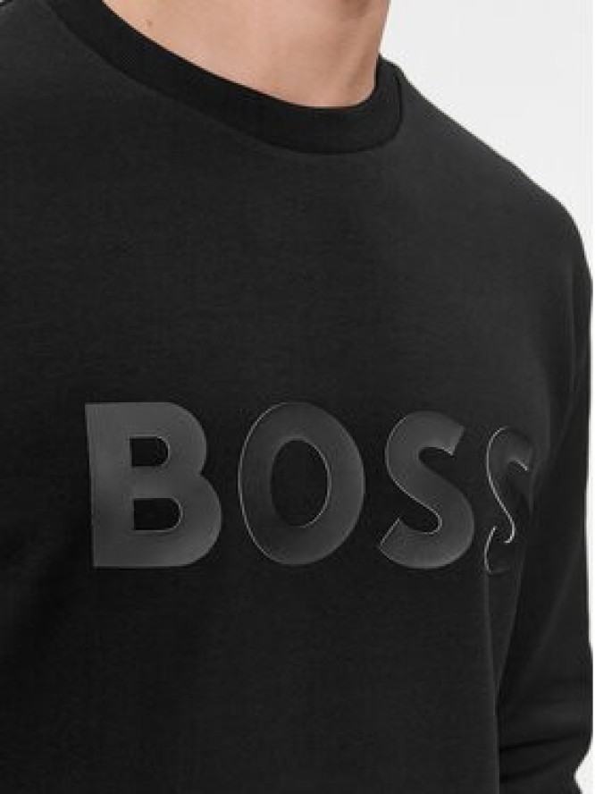 Boss Bluza Salbo 50506119 Czarny Regular Fit