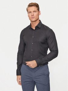 Calvin Klein Koszula K10K113182 Czarny Slim Fit