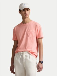 Polo Ralph Lauren T-Shirt 710969628005 Pomarańczowy Custom Slim Fit