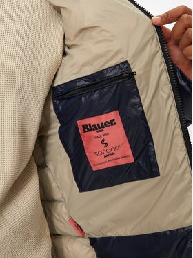 Blauer Kurtka puchowa 24WBLUC02055 005958 Granatowy Regular Fit