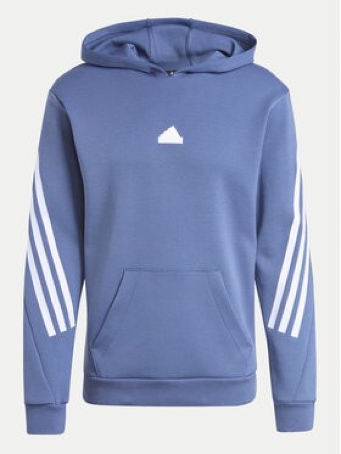 adidas Bluza Future Icons 3-Stripes IR9224 Niebieski Regular Fit