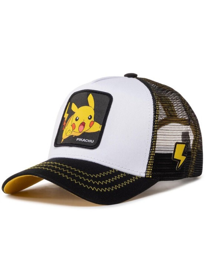 Capslab Czapka z daszkiem Pokemon Pikachu CL/PKM2/1/PIK5 Biały