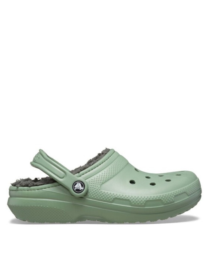 Crocs Klapki Classic Lined Clog 203591 Zielony