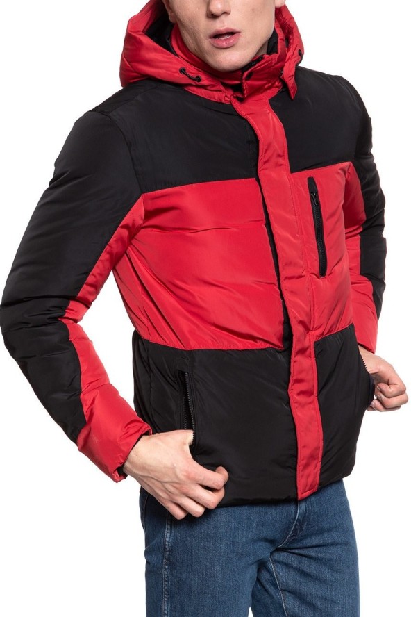 WRANGLER PROTECTOR JACKET MĘSKA KURTKA ZIMOWA RED W4A2W3X47 112129070